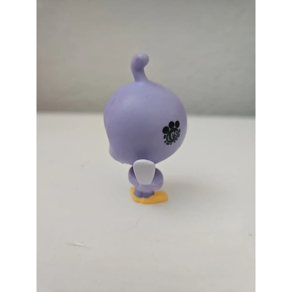 Hasbro Littlest Pet Shop 851 Purple Ostrich Bird Vintage LPS Toy Figure
